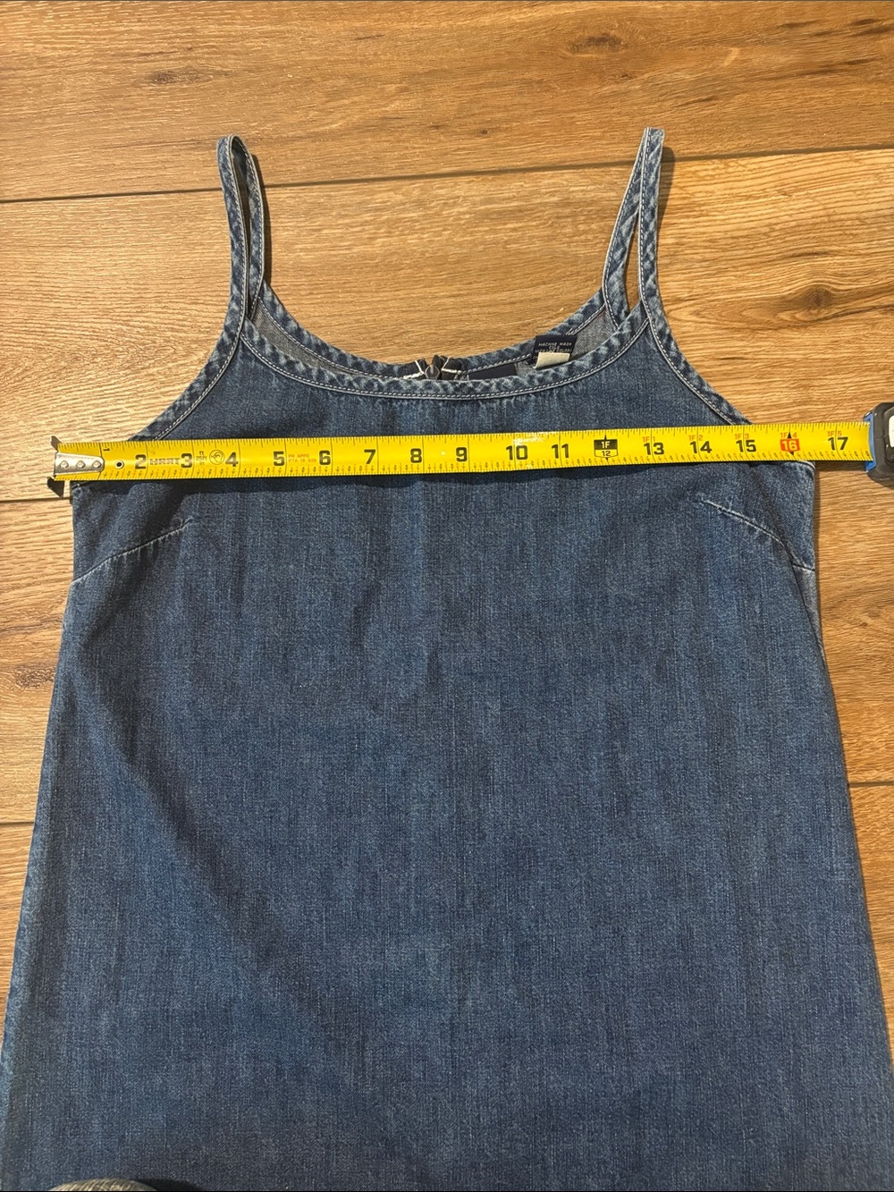 GAP Vintage 90s Blue Denim Dress - Picture 5 of 6